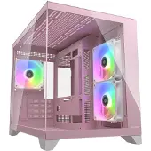 Cougar Gehäuse Mini-Tower FV150, ARGB, Pink