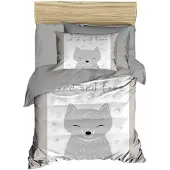 L'essentiel Maison , PH1100, Baby-Bettbezug-Set, Grau, 100 x 150 cm