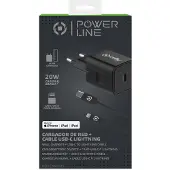 Celly Câble Micro USB PLTC1C20WLIGHT Noir
