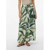 Vero Moda Jupe 'VMZOEY' gris clair / vert pastel / vert foncé / blanc