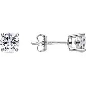 Luxenter Boucles d'oreilles 'Kyoro' argent