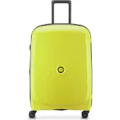 Delsey PARIS trolley Belmont Plus Expandable 4 Double Rolls Trolley Green Chartreuse vert 70cm