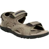Geox Sandales de randonnée 'Strada' beige / beige foncé / jaune / noir