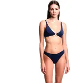 Emporio Armani pour femme. EW003390_AF20255 Bikini Lurex marine (L), Beachwear, Polyamide