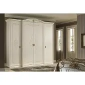 AEA Armoire Armoire de chambre à coucher en bois Armoire Armoire blanche