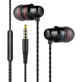 OEM Écouteurs intra-auriculaires avec télécommande et microphone, couleur noire