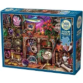 Cobble Hill Cabinet de curiosités – Puzzle 500 pièces