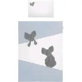 Belisima literie 5 pièces Mouse 100/135 bleu