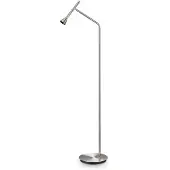 Ideal Lux Lampadaire Moderne Diesis Métal Chrome Led 4,5W 3000K Lumière Chaude