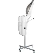 Gabbiano Sauna de coiffure sur pied blanc avec ozone actif