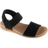 SKECHERS Desert Kiss Low-Top Look 114710-BLK, sandales, femme, noir