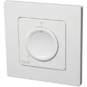 Danfoss IconT Dial - Dans le mur, Thermostat, Blanc