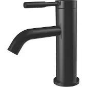 BEITZ & Walz Aqvadesign Robinetterie de lavabo / ronde / neuve / noire