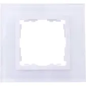 Kontakt-Simon Simon 82 Cadre simple pour vitre / cadre intermédiaire blanc 82617-30