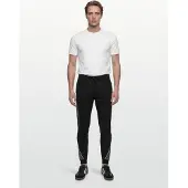 BOSS pour homme. 50554794 Pantalon Tracksuit noir (XXL), Homewear, Coton