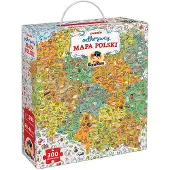Czuczu Puzzle « Les explorateurs » : Carte de la Pologne, 300 pièces - Œuvre collective