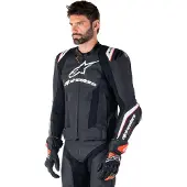 Alpinestars Missile Ignition V3 Blouson en cuir de moto perforé