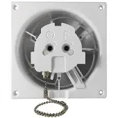 Hacon Ventilateur mural axial avec minuterie, 100 mm, AV DRIM T 0945
