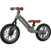 Q-Play Vélo d'équilibre pour enfants Racer gris