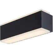 Rabalux 77114 Lampes murales extérieures Mataro LED 12 aluminium plastique noir