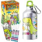 MAKSIK IMPORT Kreatives Dino-Wasserflaschen-Set