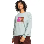 Roxy Take Your Place A Sweatshirt Bleu S Femme