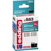 Edding Cartouche d'encre 18-583-01 comme Brother LC3219XLBk sw