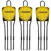 Lynx Sport Ultra-resistant Free Kick Training Dummy 3 Units Jaune