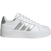 Adidas Baskets basses argent / blanc