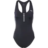 Puma Maillot de bain sport 'T7' noir / blanc