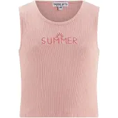 Happy girls Haut rose ancienne