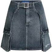 Karl lagerfeld JEANS Jupe bleu foncé