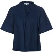 Marie Lund Chemisier bleu marine