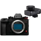 Panasonic Lumix DC-S1 Mark II E + Microphone canon numérique Lumix DMW-DMS1E