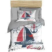 L'essentiel Maison , PH164, Baby-Bettbezug-Set, Grau, 100 x 150 cm