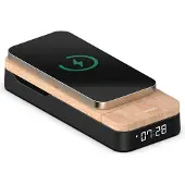 Thomson Réveil et chargeur 3 en 1 C850I noir marron TH389753