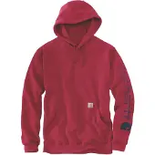 Carhartt Logo, Sweat à capuche ,Rouge (R59) ,M