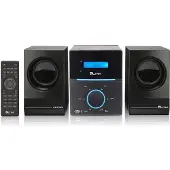 Eltra Tour USB Neptun Blue BT CD (Lecteur de CD, 2x 5 W), Chaîne stéréo, Noir