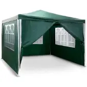 B2X Pavillon de jardin verdoyant 3x3m 4935