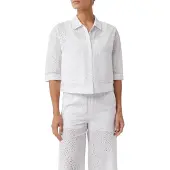 Comma casual identity Chemisier blanc