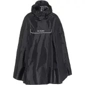 Vaude Bike Valdipino Waterproof Poncho Noir XL Homme