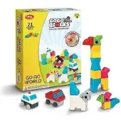 People Blocks Blocs magnétiques GO GO, 21 pièces -