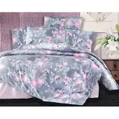 Brotex® Lin coton français 240x220,70x90 Sarah rose