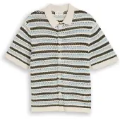 Tom Tailor Vestes en maille beige clair / bleu clair / olive