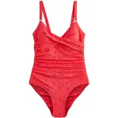 Next Maillot de bain modelant rouge