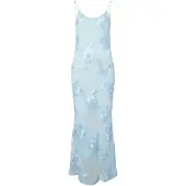 Pieces Robe 'PCEva' bleu clair