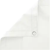 vidaXL Brise-vue pour balcon 200 x 500 cm, tissu enduit de PU, blanc