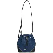 Karl lagerfeld JEANS Poche ventrale 'Rebel' bleu foncé / noir