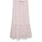Vero Moda Jupe 'VMTRINE' olive / rose / rose pastel