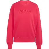 Adidas Sweat de sport 'Seasonal Essentials Satin V-Neck' framboise